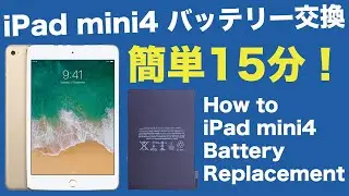 DIY iPad mini4 Battery Replacement Guide [Rapair How to]