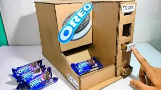 How to Make an Oreo Dispenser Machine With Cardboard