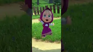 Al estilo de Barbie🌺 #Shorts #mashabear #niños #animación #shortsfeed
