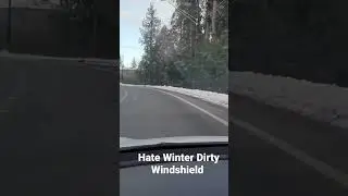 Hate Winter Dirty Window Cold Freezing Any Car