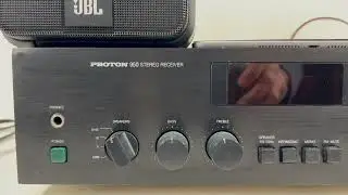 Vintage Proton AM/FM Stereo Receiver Model 950 - Display Off - Video 1