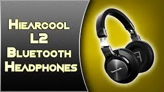 Hiearcool L2 Bluetooth Headphones Active Noise Cancelling Headphones Stereo Deep Bass w/Microphone