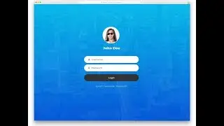 Login form without using data base. |netbeans| Java | oop|