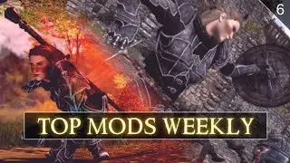 Top Mods Weekly: NEW Faction, Armor, City Overhaul and MORE! (Skyrim XBOX)