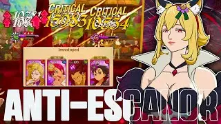 Using IMNOTOPED Chaos PVP Team! Gelda Demon Team Vs Escanor!