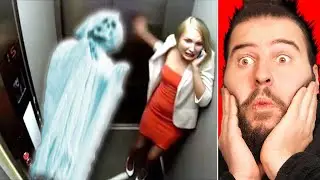 Momentos ATERRADORES Capturados En ASCENSORES  😱