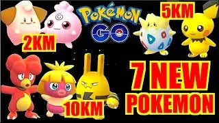 HOW TO GET ALL THE NEW BABY POKEMON IN POKEMON GO!! TOGEPI PICHU ELEKID MAGBY SMOOCHUM CLEFFA