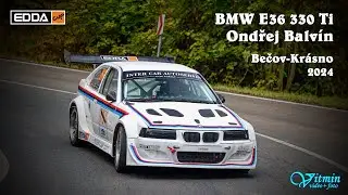 BMW E36 330 Ti - Ondřej Balvín - Bečov-Krásno 2024 - EDDA CUP