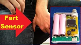 💡 Fart Sensor from a Power Bank