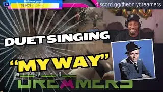 Singin with fans- I did it my way