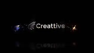 code # 103 | particle stream logo intro animation