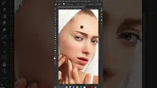 How to remove pimples on face in Adobe Photoshop CC - YT Shorts Video - Graphic Hub 