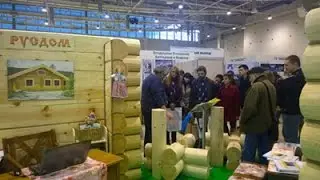 ООО Русдом на 23 выставке Holzhaus на ВДНХ