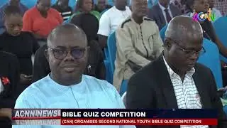 CAN ORGANISES HER SECOND CHRISTIAN ORGANIZATION BIBLE QUIZ COMPETITION FOR YOUTHS