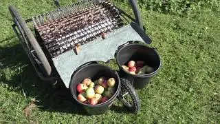 Приспособление для сборки яблок. Испытание. Часть 2
