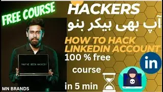 Unbelievable: how hackers can Hack LinkedIn Accounts in 5 Min - Bano Hackers Show You How!#linkedin