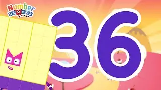 Numberblocks 36 Magic Run - Numberblocks 36 Adventure | Number Counting Go Explore