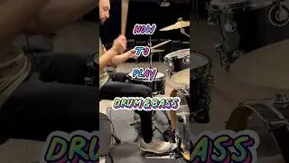 How to play drumandbass on drums?
