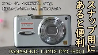 PANASONIC LUMIX DMC-FX01 ジャンクカメラ紹介 二回目