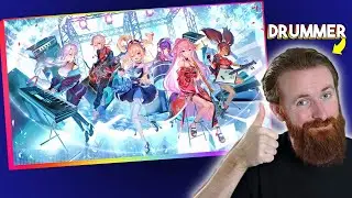Pro Drummer Watches Genshin Impact Concert 2022