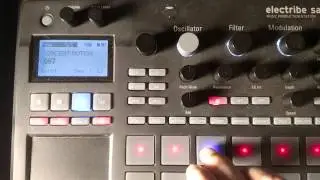 OSC Edit Motion on Electribe Sampler 2