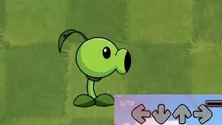 (FNF/PVZ/DC2) Peashooter Side View model preview