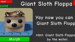 How To Get The “Giant Sloth Floppa” | Find The Floppa Morphs 