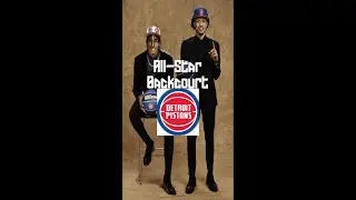 Cade Cunningham-Jaden Ivey Detroit Pistons All Star Back court 