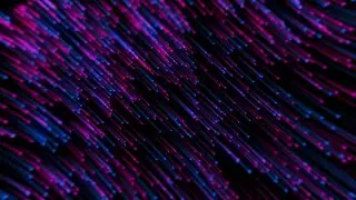 Abstract #background with glowing blue and pink light trails from space stars or particles