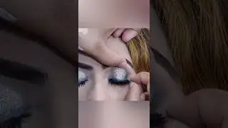 Silver Gray Eyes Makeup tutorial For Small Eye | Perfect INNER Corner Liner