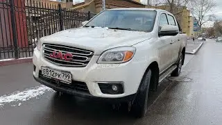 JAC Pickup - very coldly GMC ))). POV test drive