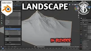how to make landscape in blender#2.93#