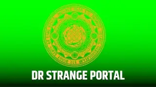 Dr Strange Portal Green Screen || Green Screen || Chroma Key || Content For Creators