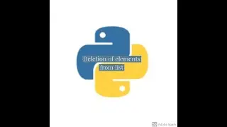 Deletion of elements from list in python