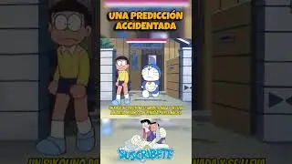 NOBITA ESCAPA DE LA PREDICCIÓN DE DORAEMON 🤕 🚘 | DORAEMON #shorts
