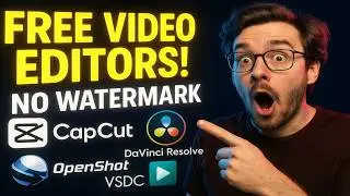 “Stop Paying! 6 FREE Video Editors You Must Try No Watermark”
