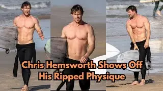 Chris Hemsworth Shows Off His Ripped Physique, Turns 41