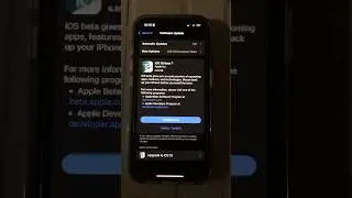 iOS 18.0 beta 7 on iPhone 15 Pro #shorts #ios18beta #iphone15pro