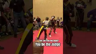 Kick vs Punch | You be Judge | Your Call from this Angle | Women’s  Point Fighting #karate