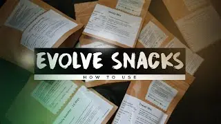 EVOLVE SNACKS REVIEW | HOW TO USE EVOLVE SNACKS