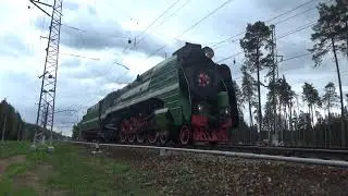 Паровоз П36-0110 в Нахабино !