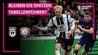 SSV Ulm 1846 - FC Erzgebirge Aue, Highlights mit Live-Kommentar | 3. Liga | MAGENTA SPORT