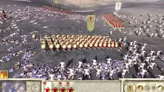 Rome Total War - 300 Spartans vs 10000 Peasants