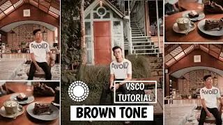 Cara Edit Foto Ala Selebgram Di Vsco | Filter Brown Tone | VSCO TUTORIAL