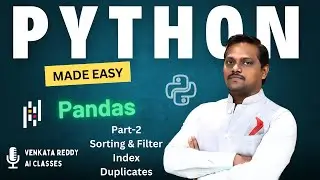 Python Pandas | Video 5 | Part 2 | Python Made Easy