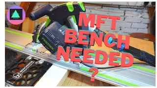 Benchdogs / Festool Track Saw Cross Cut Station - do you need a MFT top?