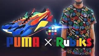 Новый кубик Рубика GAN 356 и коллаб PUMA × RUBIK'S, кроссовки с кубиком Рубика
