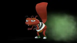 Squirrel Farting - Animation Test.