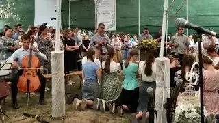 А слёзы текут ручьём, по щекам … || Большое покаяние в Харьковском лагере