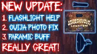 Amazing Quality of life changes and a Paramic Buff - Phasmophobia Patch Notes 0.25.7